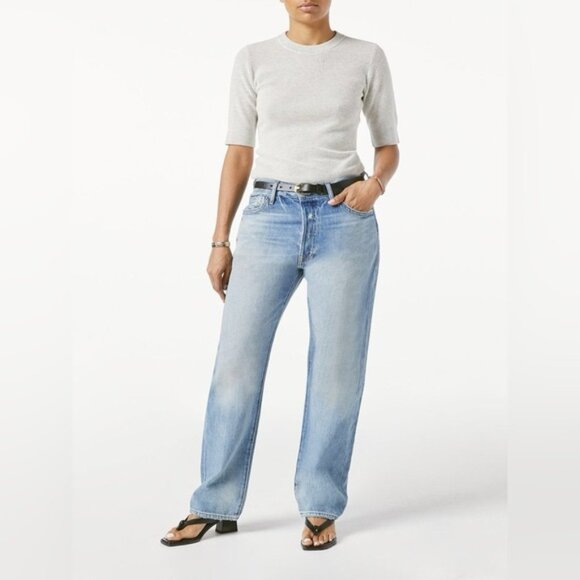Denim - Frame Le Pixie Slouch, Newell, size 28